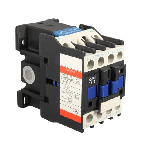 Contacteur AC 220V 32A triphasé avec contact auxiliaire 1NO stable