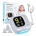 Mosca de bebé eléctrica – Aspirador Nasal Bebé Recargable USB-C, 9 Niveles de Succión Ajustables, Silencioso, Puntas de Silicona Suave, LED & Música, Higiénica, Bebé y Bebé