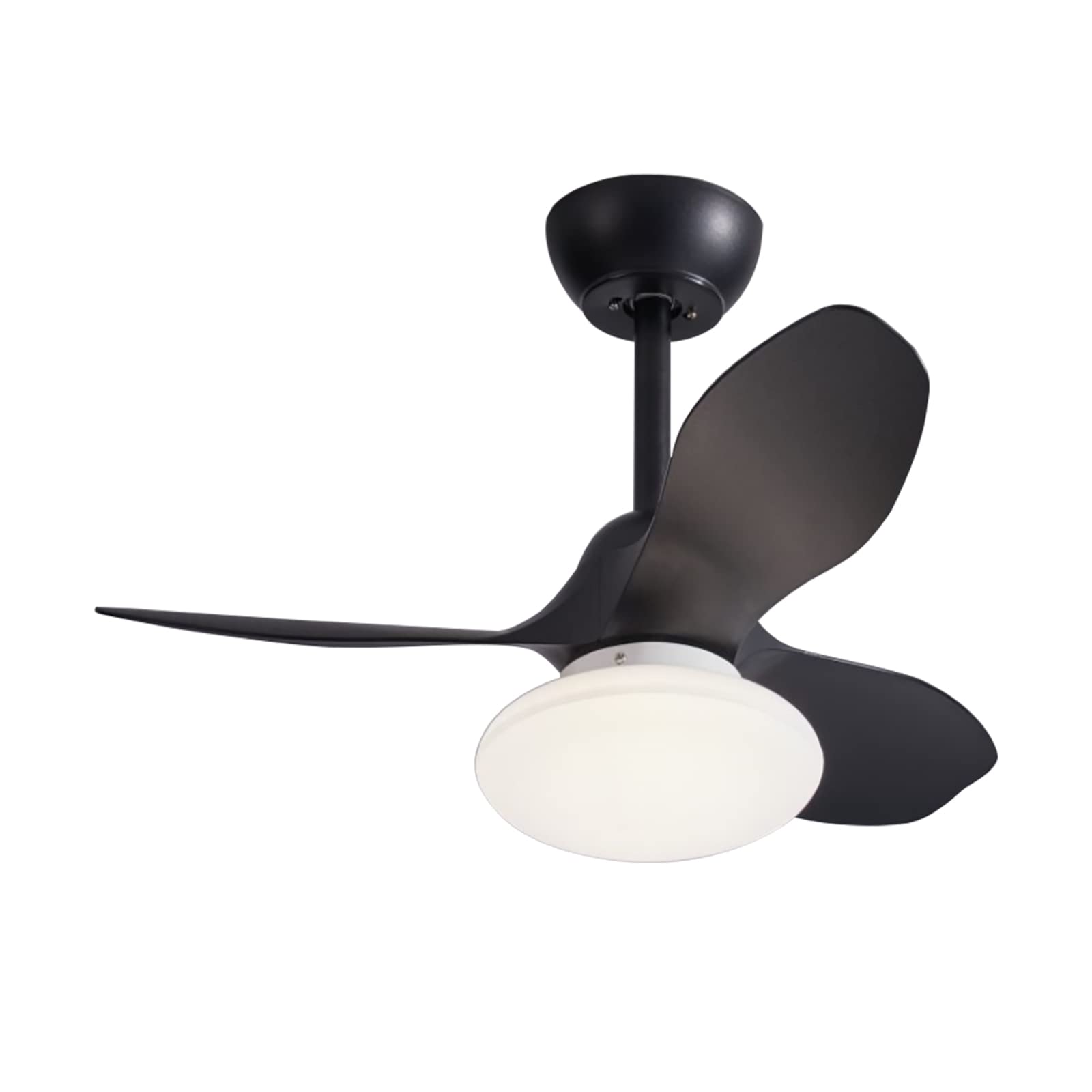 Ventilatore Da Soffitto Con Luce LED E Telecomando – 80 Cm, 6 Velocità, Reversibile, Dimmerabile 3 Temperature Colore, Silenzioso, Per Soggiorno E Camera, Marrone