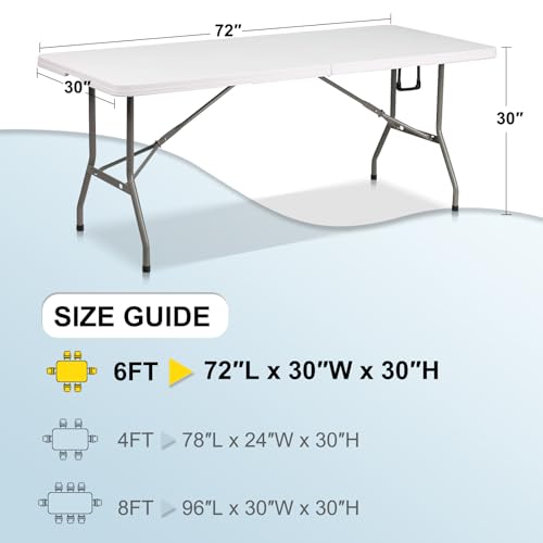 Nappe rectangulaire de 1,8 m lavable pour protéger la table de buffet - 6