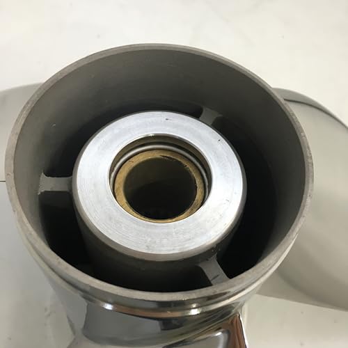 Edelstahl Propeller Bardoven für 60-130 PS Außenbordmotoren 13-1/4×17