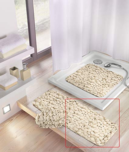 Kleine Wolke 1 Stepstone bathmat in Beige, Nature, Wanneneinlage 36 x 92 cm