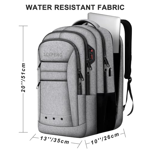 Lckpeng Large Travel Backpack thumb #5
