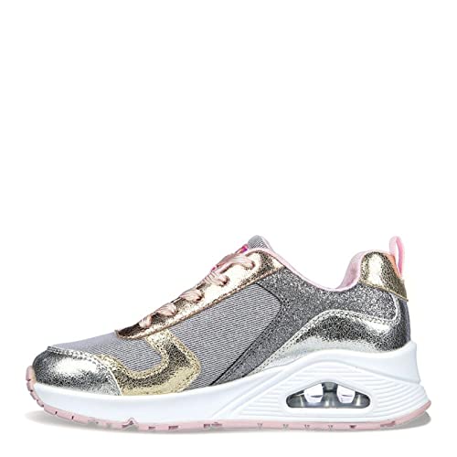 Skechers Girl's Street Uno-Metallic Remix Sneaker3