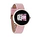 X-WATCH 54036 SIONA Color FIT Farb-TFT Damen Smartwatch, Activity Tracker für Android und Apple iOS Rose Gold