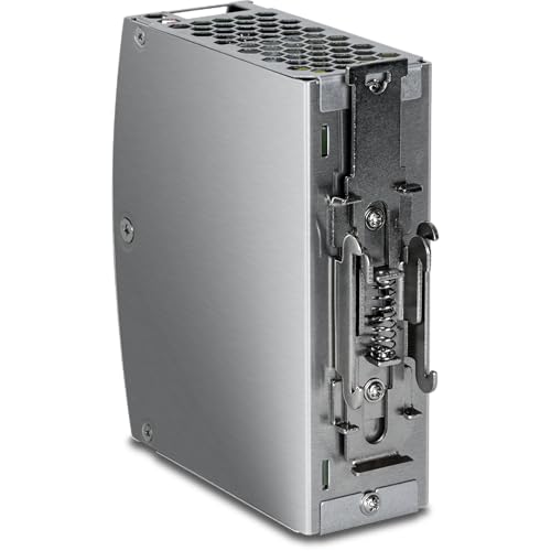Image of TRENDnet 150W, 48 - 56V DC, 3.12A AC to DC DIN-Rail Power Supply with PFC Function, TI-S12048, 150% Peak Load Capability, UL 62368 Certified