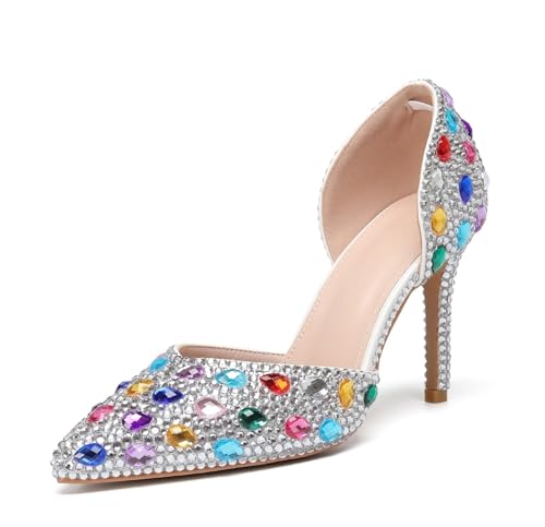 Chaussures de mariage marron haut de gamme pour femme avec détails soignés pour grande soirée
