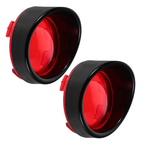 Cache de clignotant moto pour 883 XL1200 lentille noire rouge