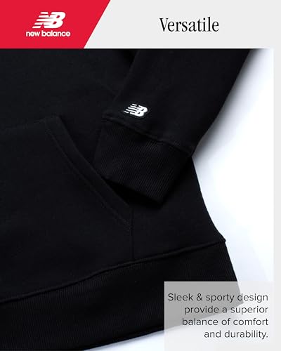 New Balance Boys Hoodie - Cozy Soft Fleece Pullover Boys Sweatshirts with Kangaroo Pocket - Athletic Kids Sweatshirts (8-20)4