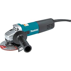 Makita 9557NB 4-1/2″ Angle Grinder, with AC/DC Switch, Teal