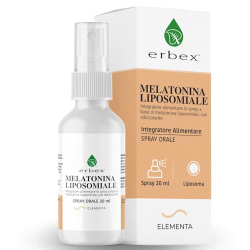 ERBEX - Melatonina Liposomiale Spray – Sonno Naturale e Riposante