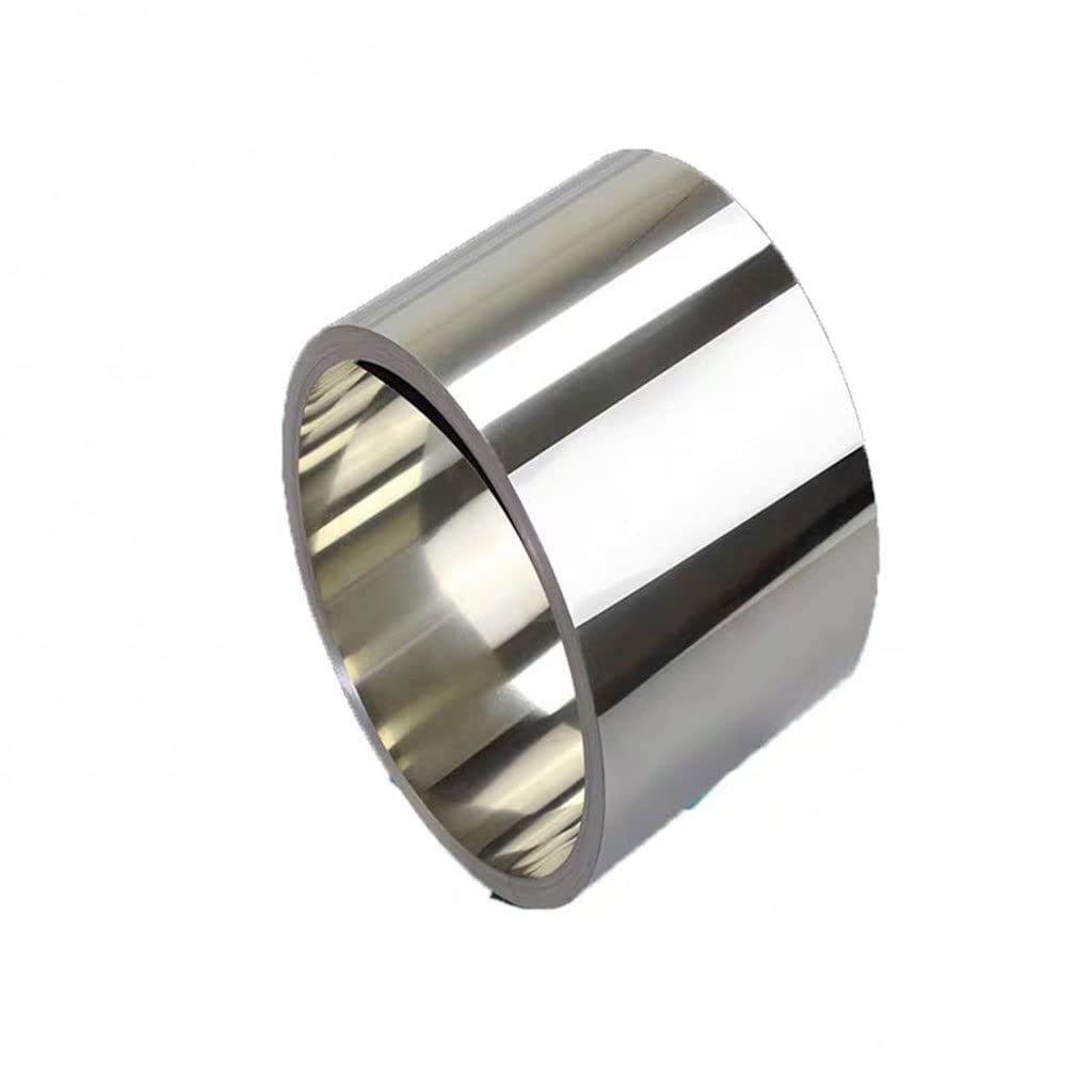 Rollos de lámina de cobre, Cinta de lámina zinc 99,% puro, color blanco azulado, 1 metro, 0,07-0,7 mm grosor, 50-150 ancho(0.6x150mm)