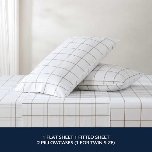 Nautica - Twin Sheet Set with Fitted Sheet & Pillowcase - image 6