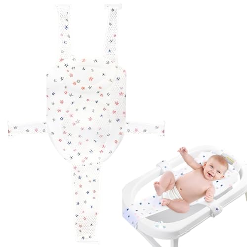 XOXVURI Cojín De Baño Para Bebé Ajustable Red De Soporte Para Bañera Red De Baño Para Bebés Cojín De Baño Recién Nacido Red Antideslizante Para Recién Nacidos Para 0-36 Meses