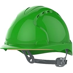 Casco Msa Verde JSP Casco EVO 2 visera media con ventilación y ajuste deslizable Verde