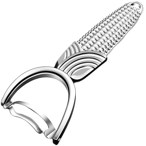 Comparison: Best Corn Cob Peeler 4 Maxjoy Corn Peeler & Cob Stripper Tool - Stainless Steel Kernel Remover for Corn on the Cob