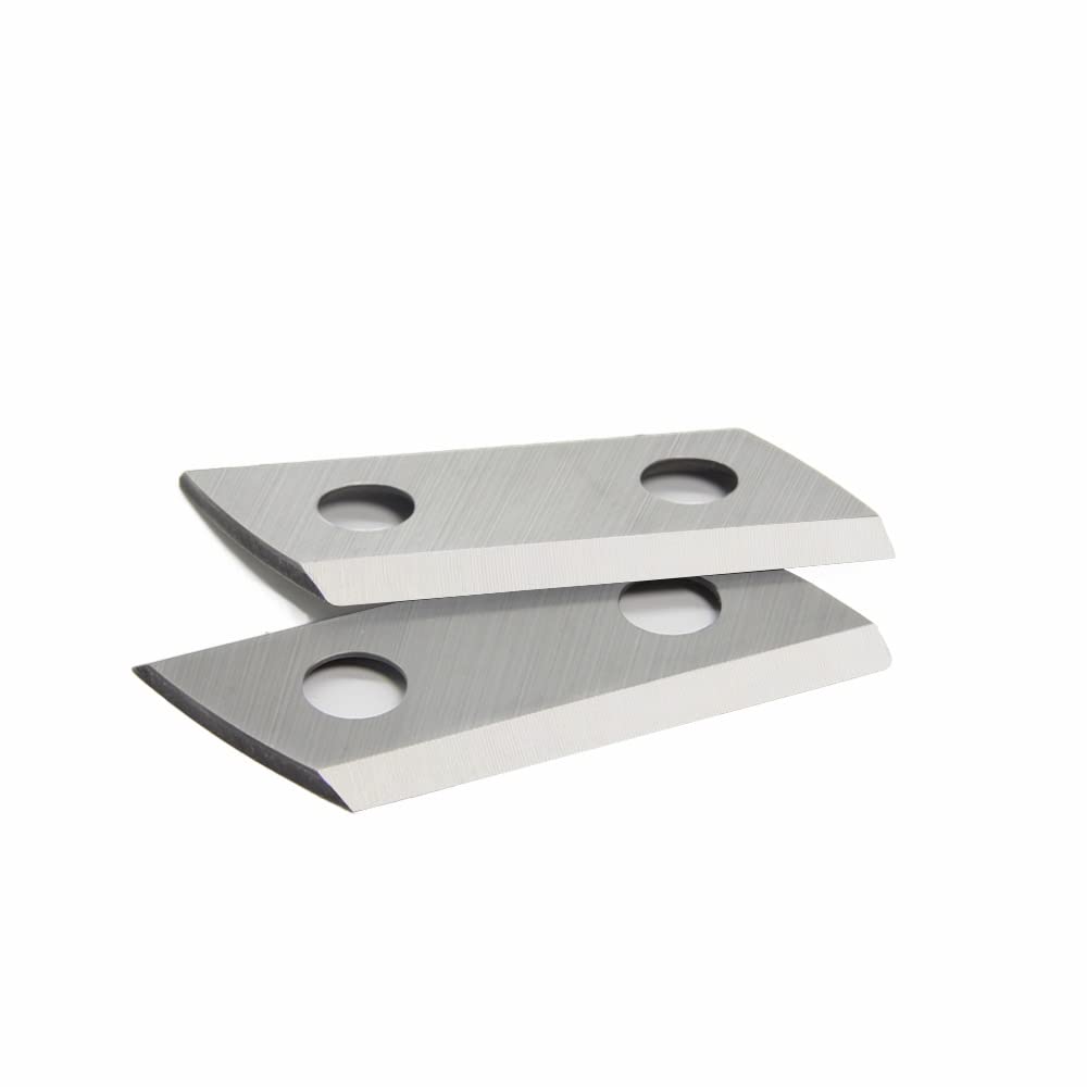 Remplacement de Lame de Coupe de déchiqueteuse de broyeur de Jardin de 2 Paires pour Einhell GH-KS 2440 HMH-E 2440 Sun Joe CJ601E Outils pièce de Rechange