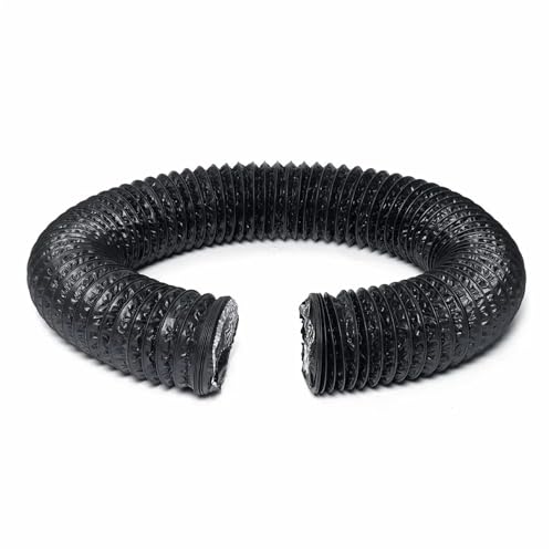 LXHZSY Tubo Campana Extractora Manguera de Aluminio Doble Flexible de 6 m y 150 mm for conductos de Aire, extractores de Aire, conductos en línea, Ventiladores, Tubos de ventilación