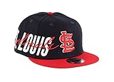 New Era St. Louis Cardinals Sidefont Navy/Red 9Fifty Snapback Cap - One-Size