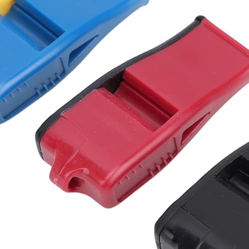 Silbatos deportivos 4 piezas sonido claro doble vía miniatura 7