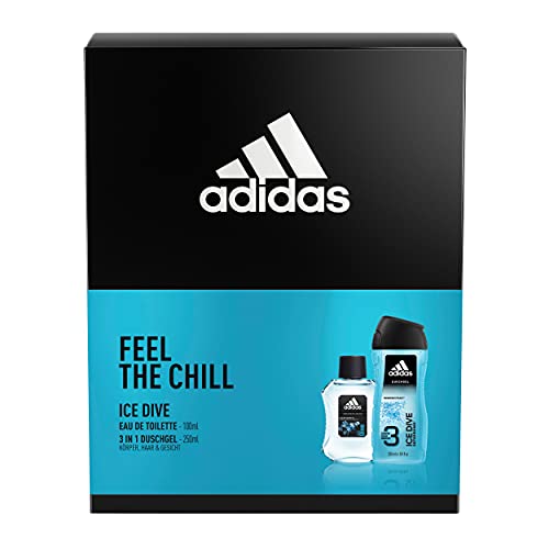 adidas Ice Dive Geschenkset Eau de Toilette 100 ml + Duschgel 250 ml