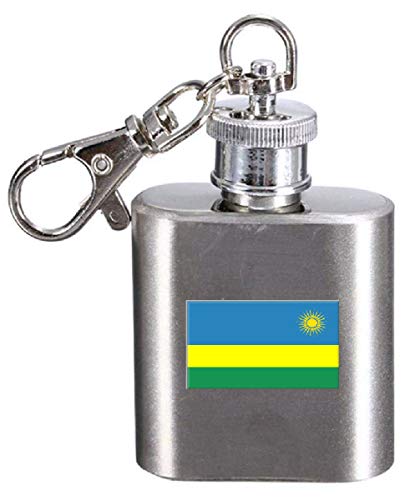 Porte-clés flasque gravé drapeau évite les fuites de boisson - 2