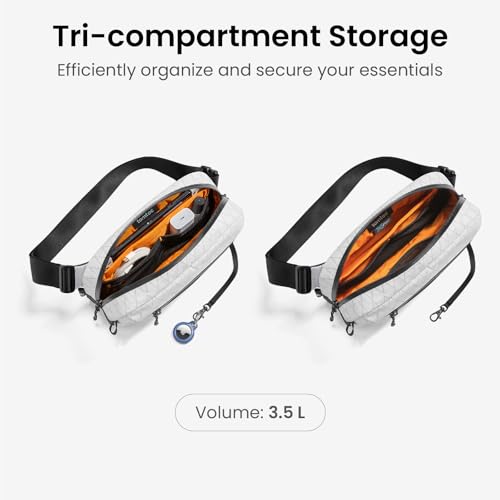 Image of tomtoc 3.5L X-Pac Sling Bag with RFID Blocking, Crossbody Bag Minimalist Chest Shoulder Pack for Men /Women, Water-resistant Lightweight Casual Funny Pack for Travel /Daily Commute, Nintendo Switch 2