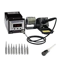HIGH PERFORMANCE - 75 Watts of system power. 60-75 watt iron power depending on the type of iron used. Atmega8A Microprocessor from Microchip and a proprietary software proportional control of the temperature. Very easy intuitive user interface with ...