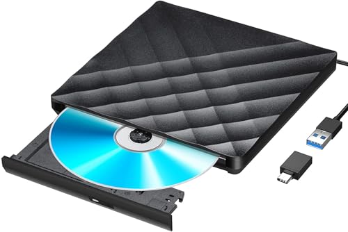 Unidad DVD externa USB 3.0 y tipo C para PC miniatura 1