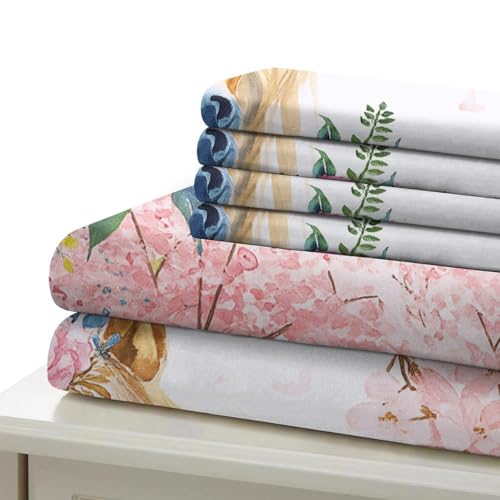 Housse de couette zippée 140x200 microfibre résistante sans repassage