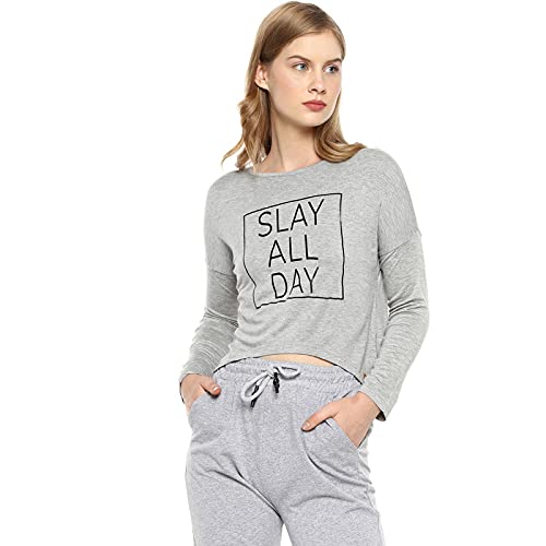 Image of PINACOLADA Women Stylish Printed Full Sleeve Casual Tops