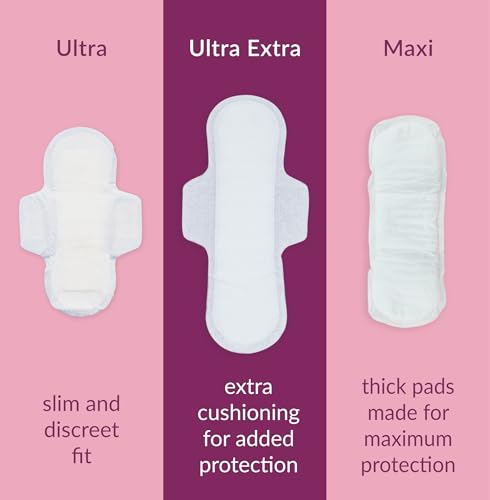 Image of Natracare Ultra Extra Pads w /Wings - Long - Organic and Natural - 8 Count (Pack of 4)