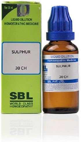 Sulphur 30CH Dilution (3 X 30ml) | KRIG'S CARE