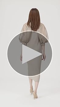 Amazon.co.jp: [セルフォード] ボレロ付きリブニットワンピ