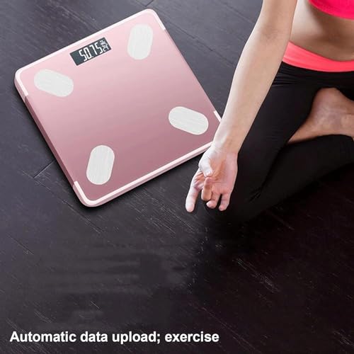 Báscula digital inalámbrica con medición grasa corporal miniatura 6