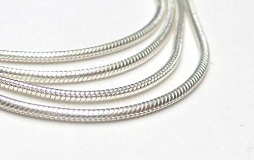 Collana in argento Sterling 925 lavorato a maglia