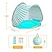 BBplusDD Baby Beach Tent, Baby Tent with Pool, Pop Up Portable Shade Tent for Infant, UV Protection Sun Shelter, Baby Outdoor Canopy(Green)
