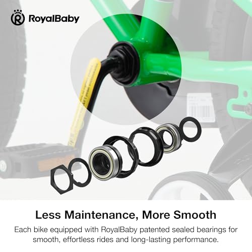 RoyalBaby Freestyle Kids Bike for Boys Girls Ages 3-10 Years - Image 5