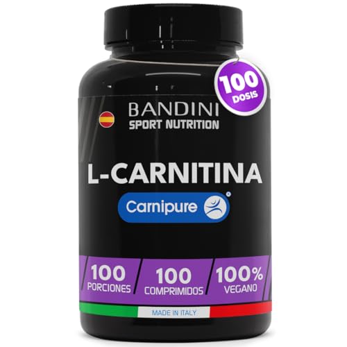 Bandini L-Carnitina Carnipure 1000mg 100 Tabletas
