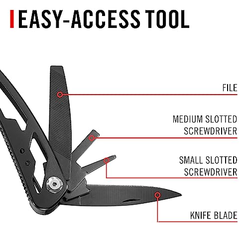 Coast Ct225 11-In-1 Multi-Tool, Spring-Assisted Multi-Plier, File thumb #4