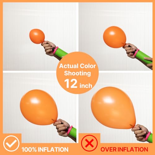 Image of PartyWoo Pearl Orange Balloons 50pcs Fall Latex Helium Balloons 12 Inch | Graduation Thanksgiving Halloween Little Cutie Baby Shower Birthday Wedding Themed Party Decorations Orange-Z28