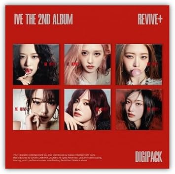 Digipack Ver. IVE - 2ND ALBUM REVIVE+ Korean Edition Random 1 type