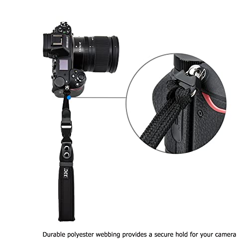 Soft Neoprene Camera Hand Wrist Grip Strap With Quick-Release For Leica Q3 Canon Eos R10 R7 R5 R6 Rebel T8I T7 T7I Sl3 90D Sony A7 Iv Iii Nikon Z30 Zfc Z50 Z5 Z6 Z7 Ii Fuji X-T4 X-S10 X-T30Ii X-Pro3 #TOP5