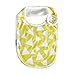 KUDL Premium Cute Baby Toddler Bibs Burp Burpy Cloths 4 Pack Gift Set Soft Absorbent Extra LARGE Feeding Reflux Drool Teething Bibs,Triple Adjustable Snap Buttons, Funny Boys & Girls