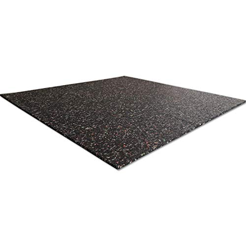 Waschmaschinenunterlage 600 x 600 x 6 mm Anti-Vibrationsmatte für Waschmaschine Trockner