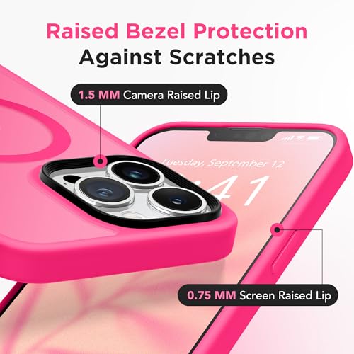 Coque compatible MagSafe iPhone 13 Pro Max pour trajets en voiture