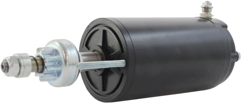 New Premium 12V Starter fits Chrysler Force & US Marine Outboard Engines 70HP-150HP 1966-1989 9 Tooth CCW 50-F616955-1 F616955 F6169551 MOT4002 4412040 4412040-M030SM SM44120 48-0955 48-9955 61-6955