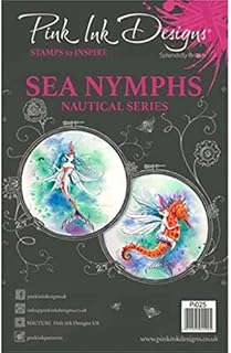 Pink Ink Designs Pink Ink-Sea Nymph-A5Clear Stamp, A5