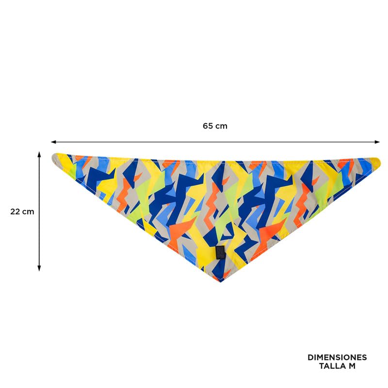 TOTTO, Dog Bandana, Size M, Double Sided with Different Print, Accessories for Dogs Made 100% Polyester - Image 3