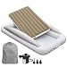 Eltow Inflatable Toddler Air Mattress Bed With Safety Bumper - Portable, Modern Travel Bed, Cot for Toddlers - Perfect For Travel, Camping - Removable Mattress, High Speed Pump and Travel Bag Included